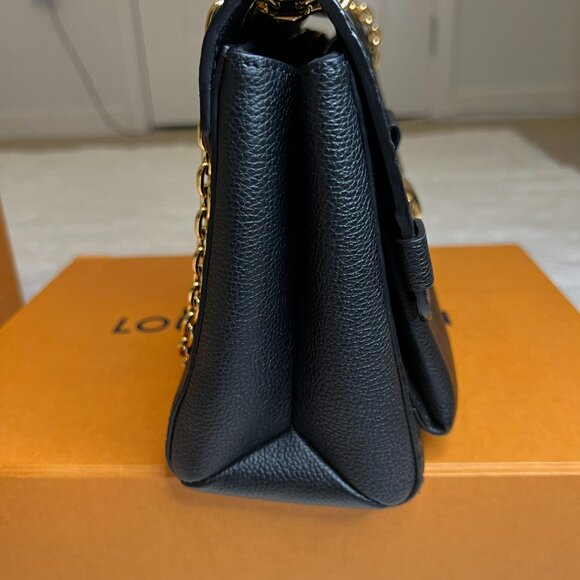 Louis Vuitton Black Monogram Empreinte Leather Vavin PM Bag - Picture 6 of 10